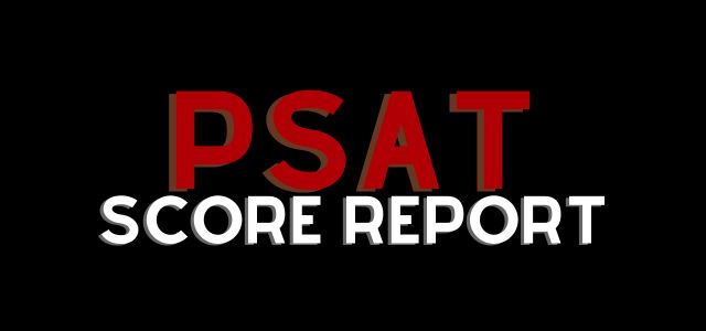 PSAT Score Report